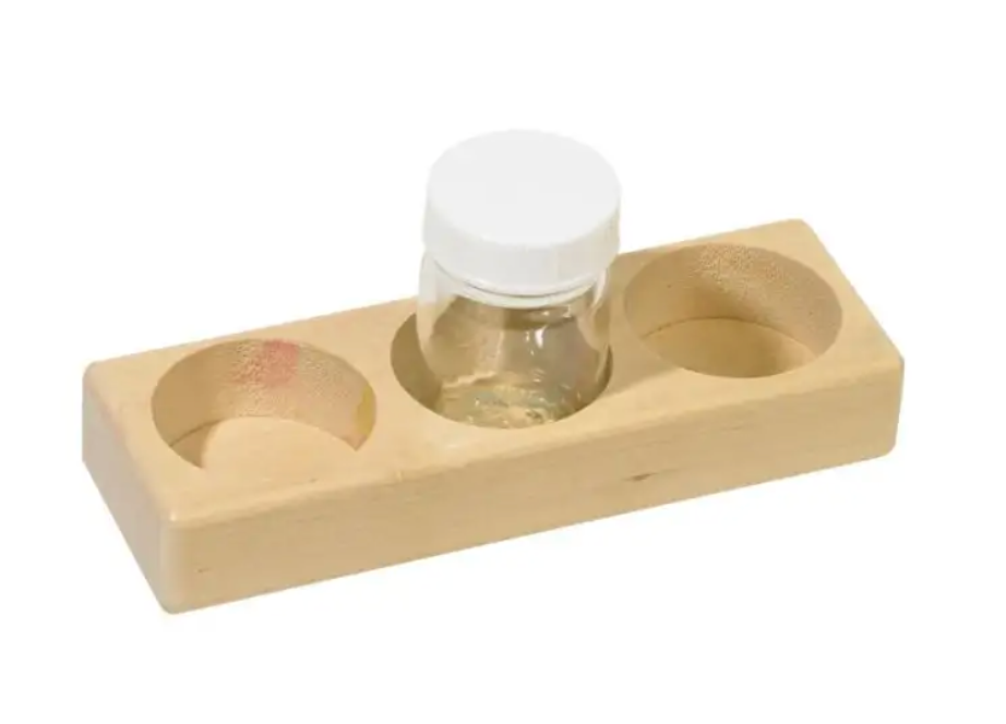 Painting GLASS JARS and WOODEN HOLDER, for 6 & 3 jars! - Art