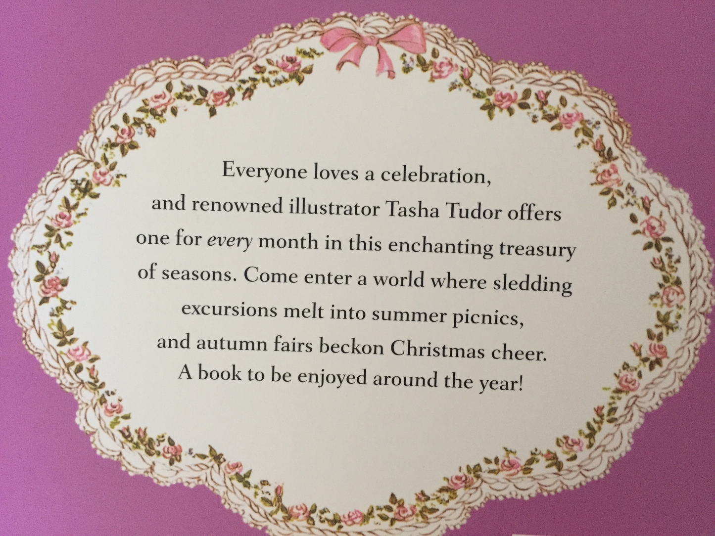 Children's Picture Book - Tasha Tudor's AROUND the YEAR
