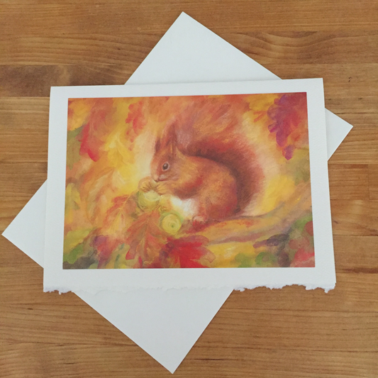 Greeting Cards/ Fall - SQUIRREL