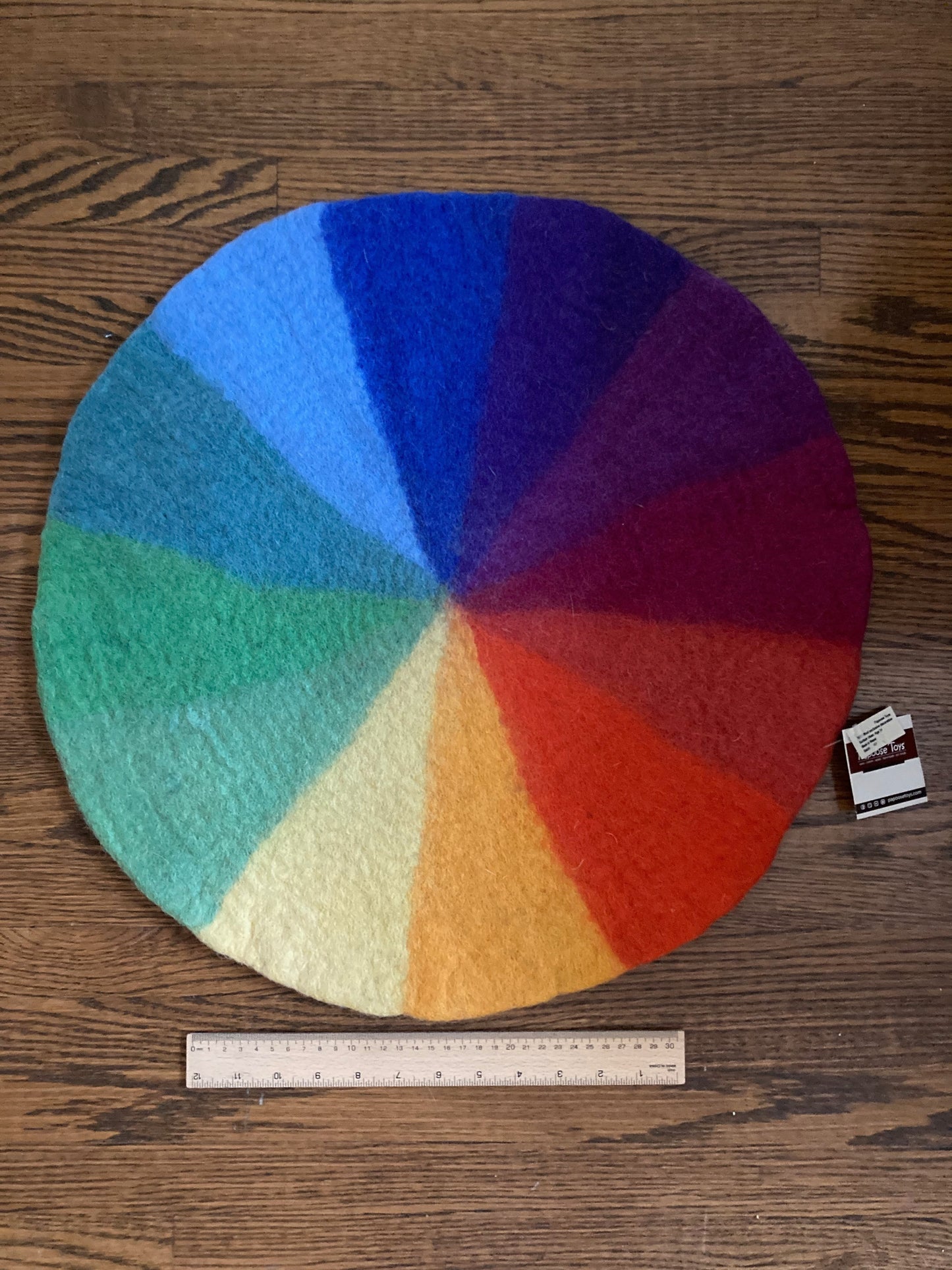 WOOL FELTED PLAY MAT Dollhouse Play