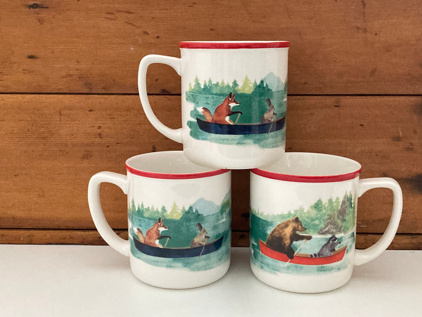 EcoHome - Ceramic MUG...Canoeing Wildlife Adventure!