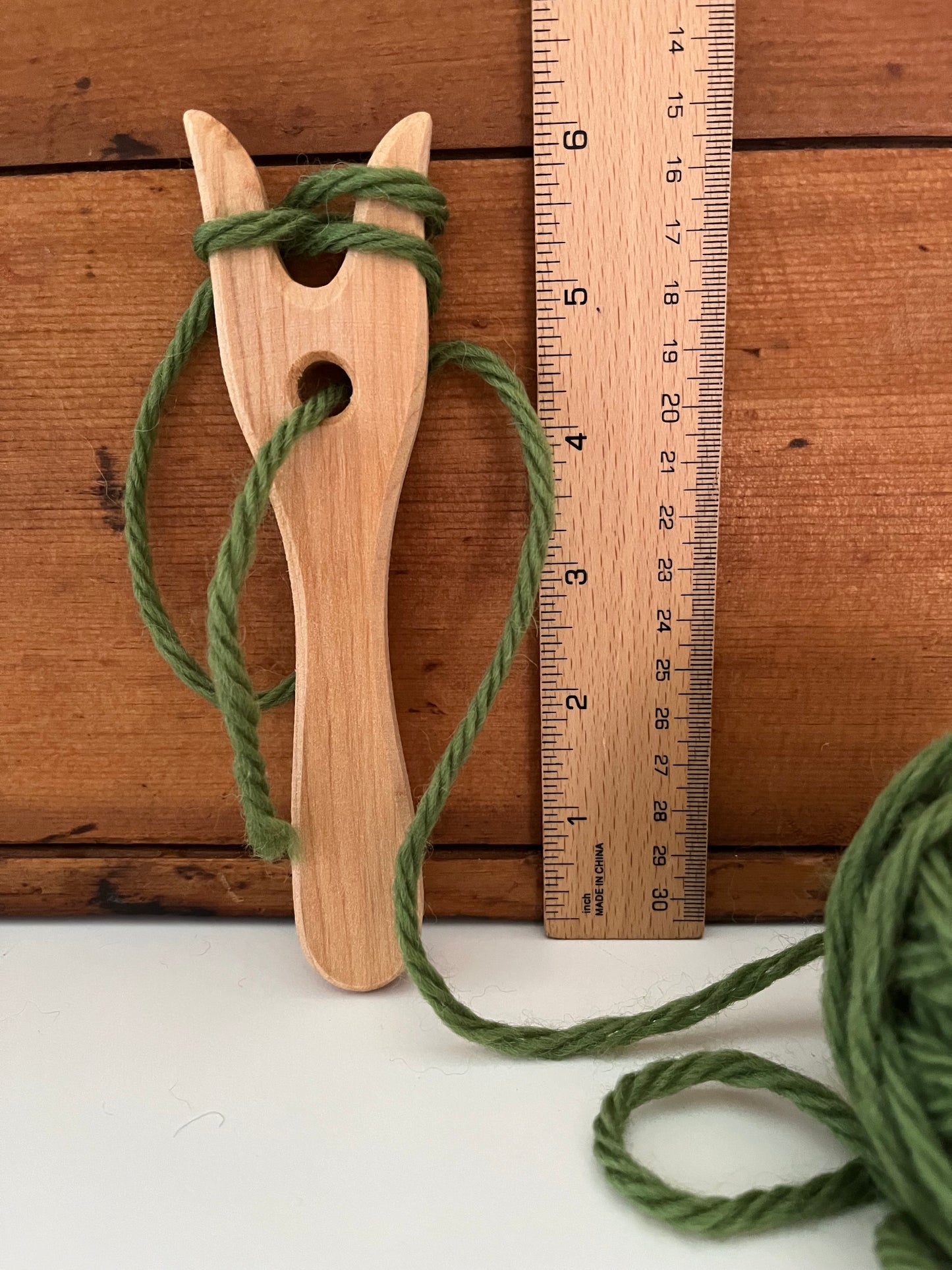 Outil d'artisanat - FOURCHE À TRICOT pour cordes en laine !