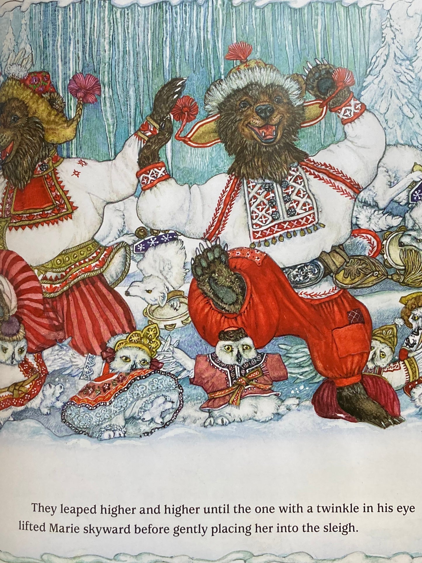 Livre d'images pour enfants - Casse-Noisette de Jan Brett