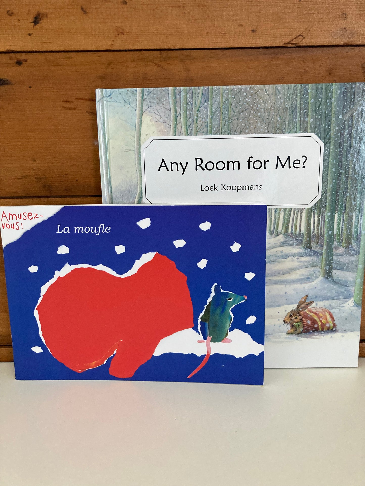 Educational Book, in French - LA MOUFLE (The Mitten)