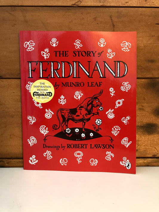 Livre d'images pour enfants - FERDINAND, L'histoire du petit taureau