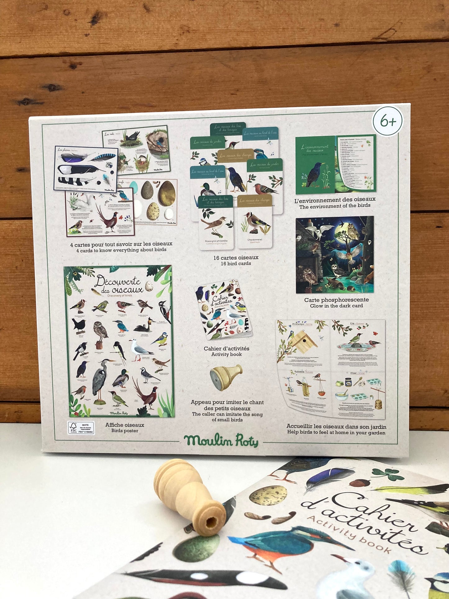 Educational Toy - BIRD IDENTIFICATION Set...with BIRD WHISTLE!