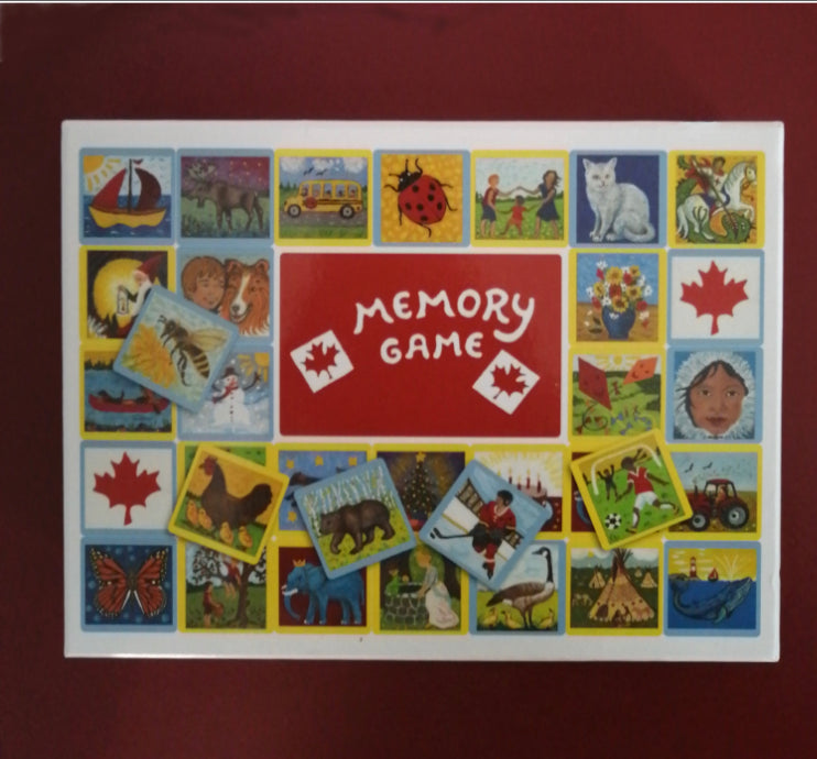 Family Memory Game - ALL ACROSS CANADA! (80 pieces)