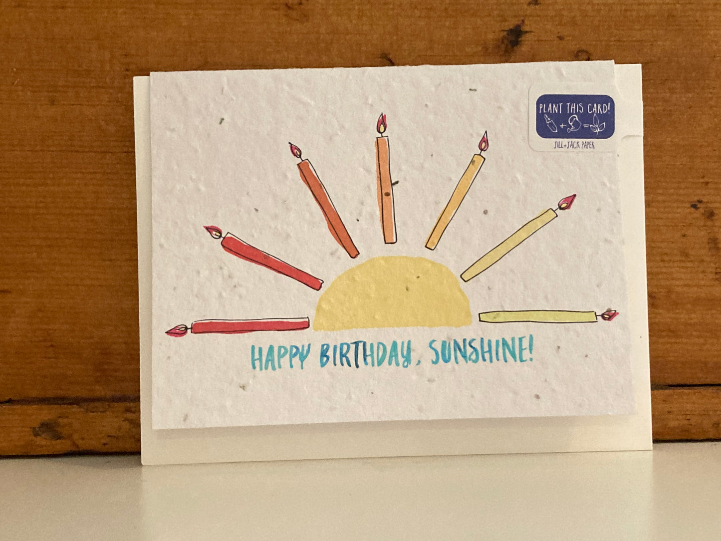 FlowerPaper Greeting Card - SUNSHINE BIRTHDAY