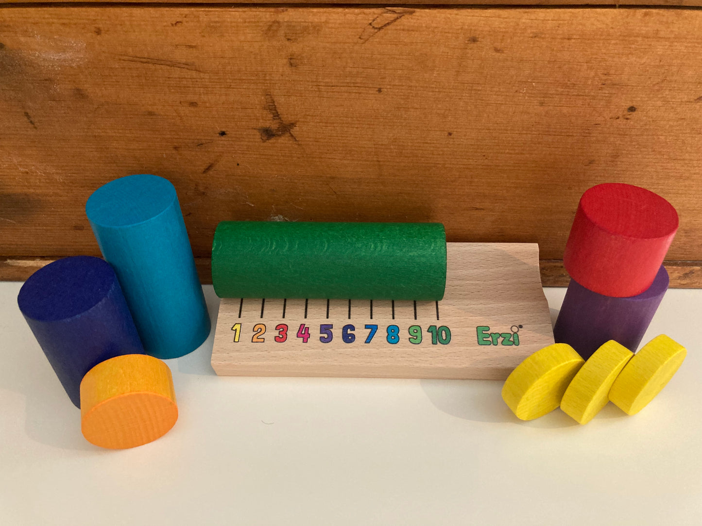 Educational Wooden Set - COUNTING UP TO TEN!
