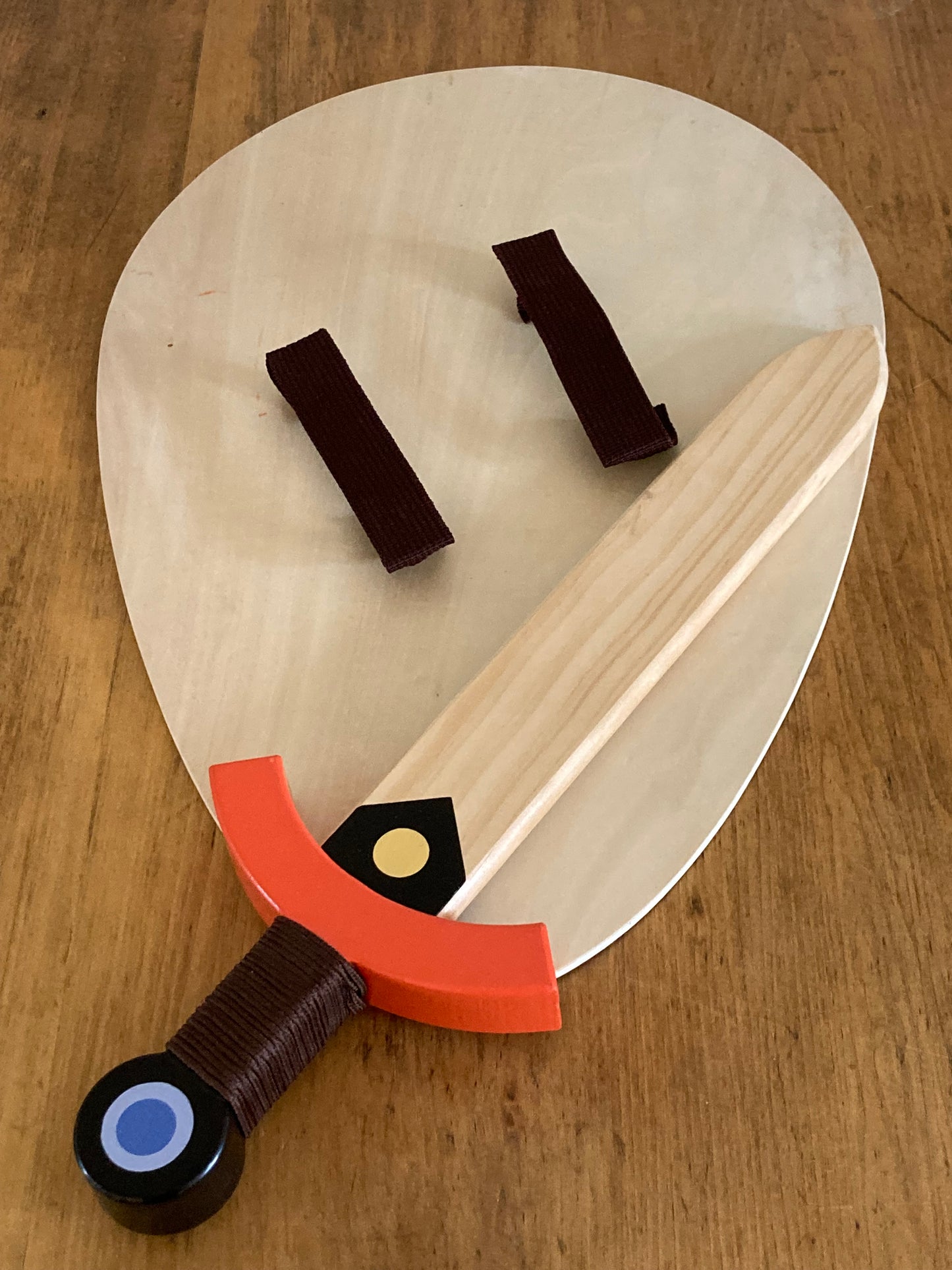 Jouet en bois - ÉPÉE ET BOUCLIER DE DRAGON