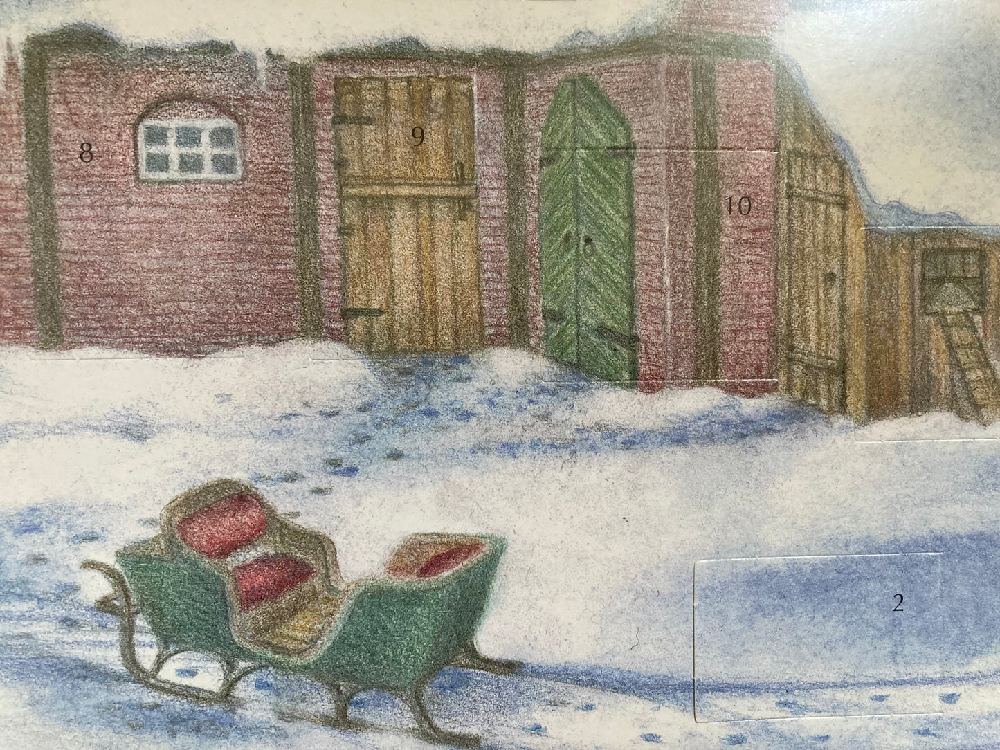 Calendrier de l'Avent - NOËL À LA FERME