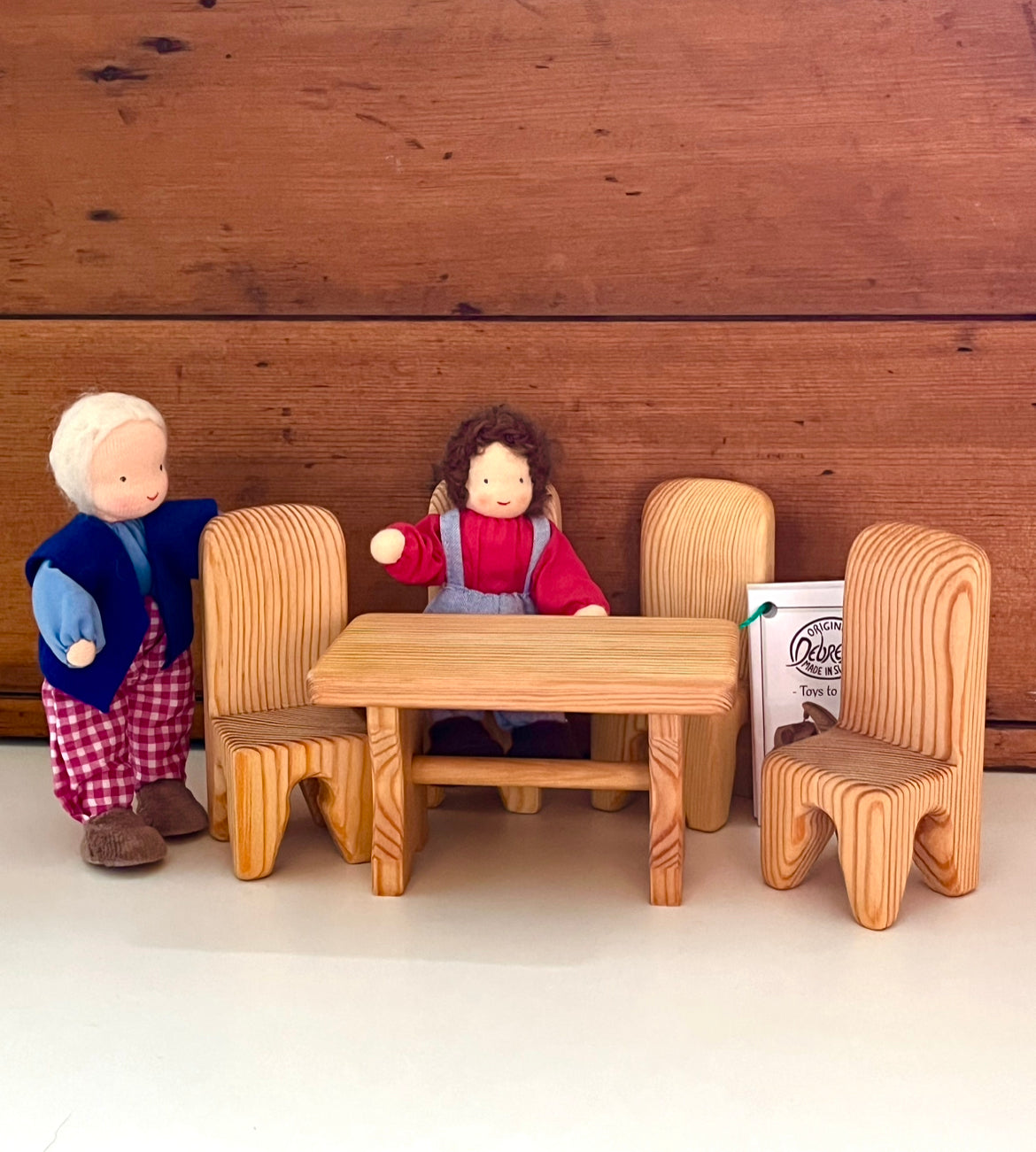 Wooden Dollhouse Furniture - DINING TABLE