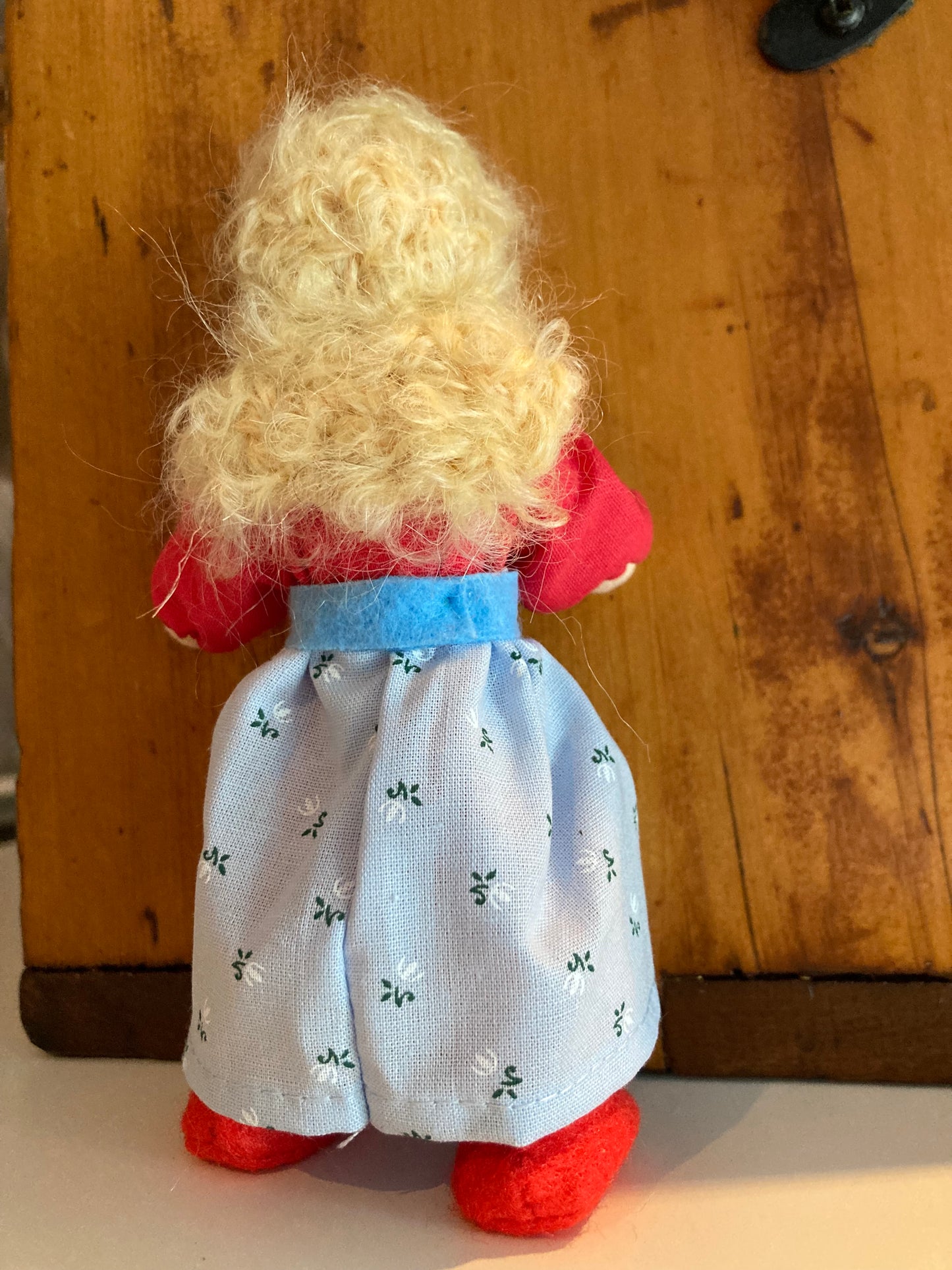 Dollhouse Waldorf Doll - Grimm's LIME ADULT in DRESSES