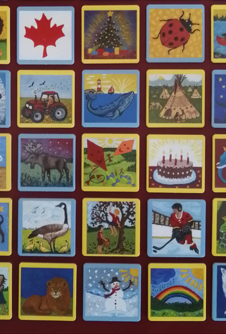 Family Memory Game - ALL ACROSS CANADA! (80 pieces)
