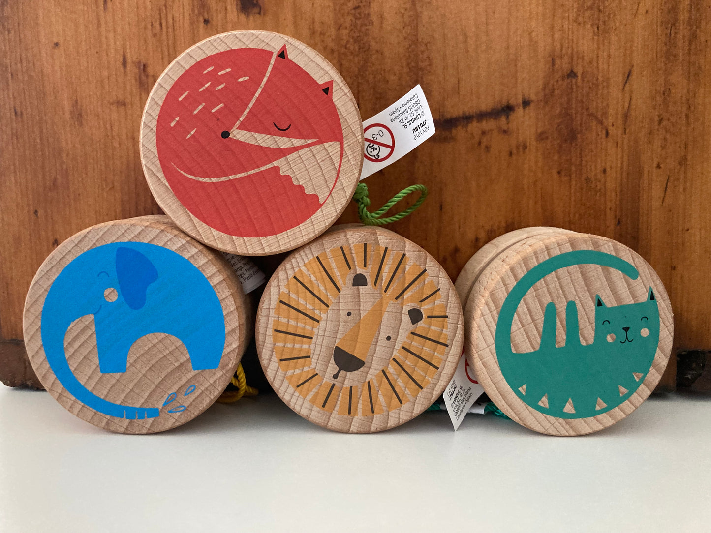Wooden Toy - ANIMAL YOYO! *4 choices!*