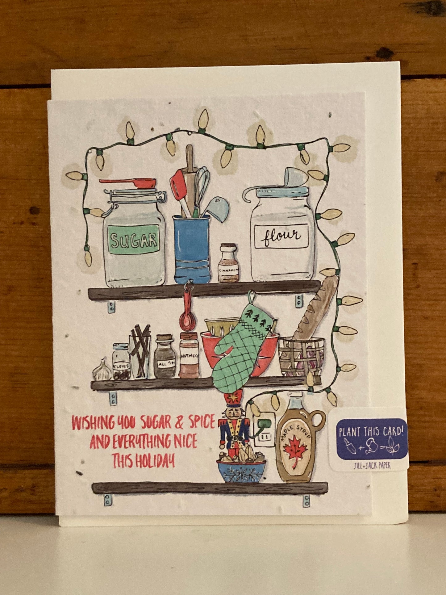 FlowerPaper Greeting Card - WISHING YOU EVERYTHING NICE!