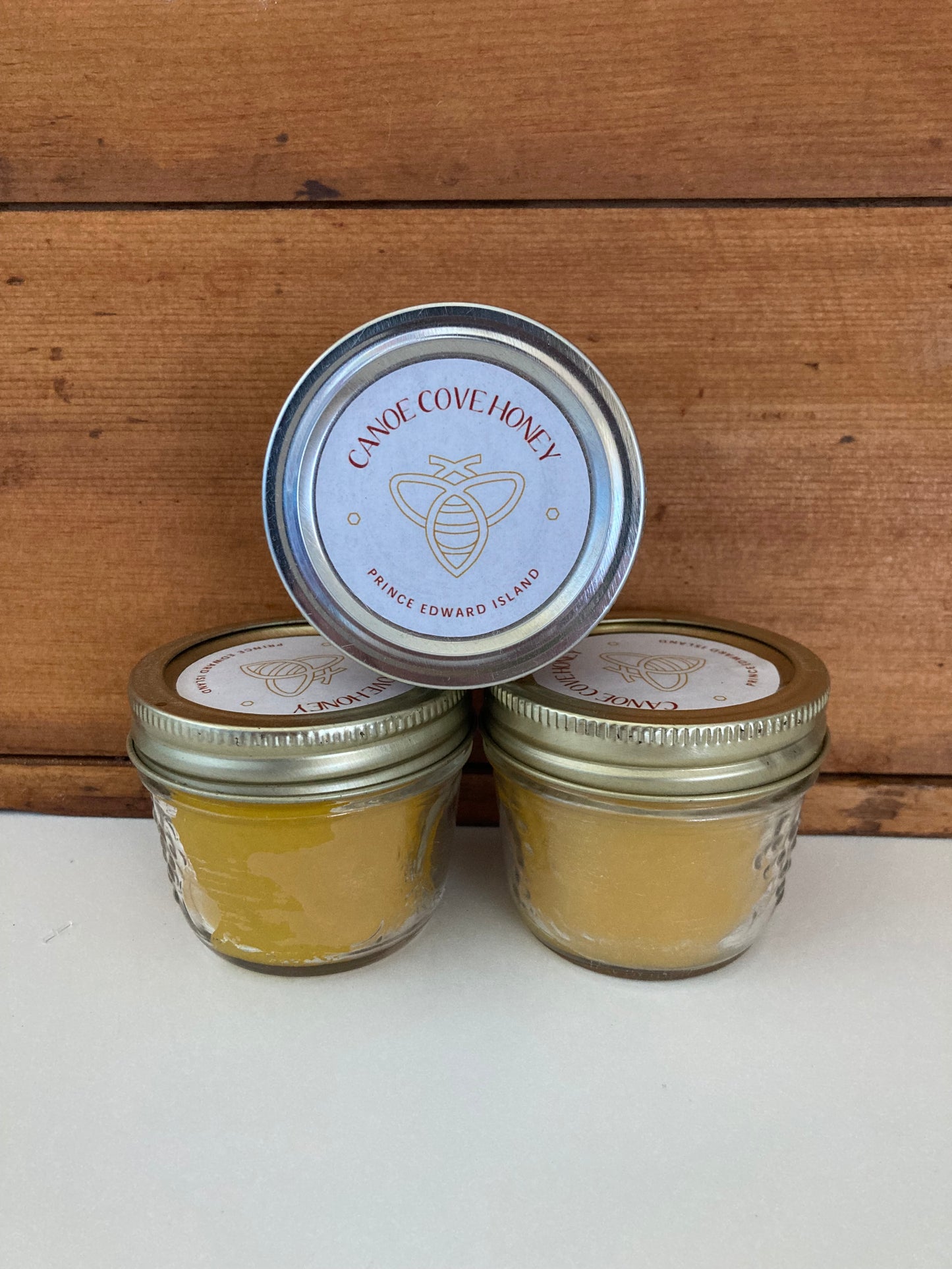 Bougies en cire d'abeille - Canoe Cove MASON POT