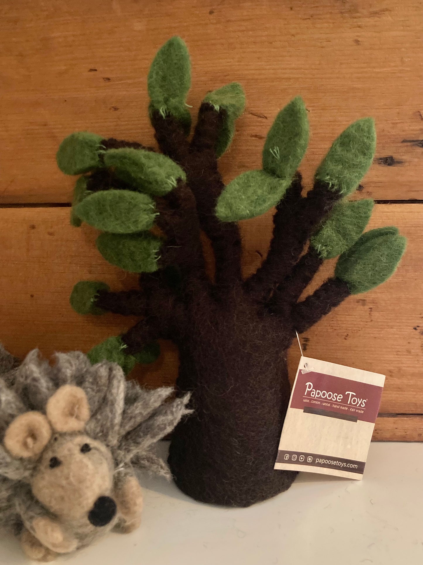 Dollhouse Play - Wool Felt BAOBAB LEAFY TREES