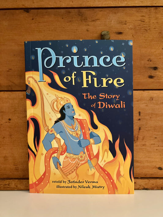 Educational Chapter Book for Young Readers - PRINCE OF FIRE, THE STORY OF DIWALI