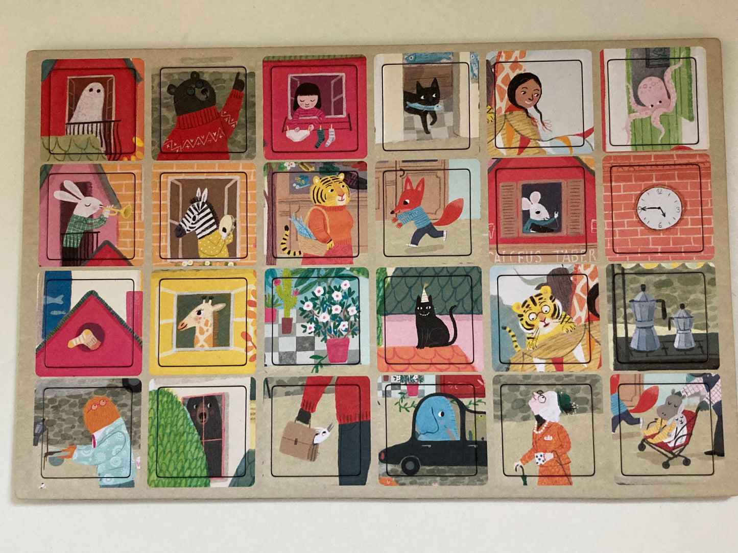 Puzzle - LOOK UP !, "un puzzle narratif"
