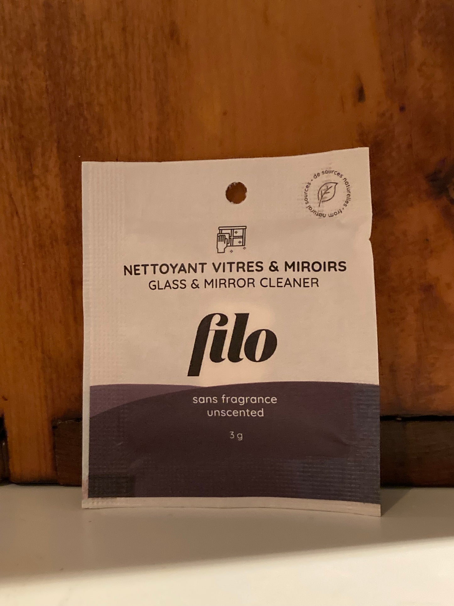 EcoHome - NETTOYANT POUR VITRES, FENÊTRES ET MIROIR Filo, « dans une CAPSULE »