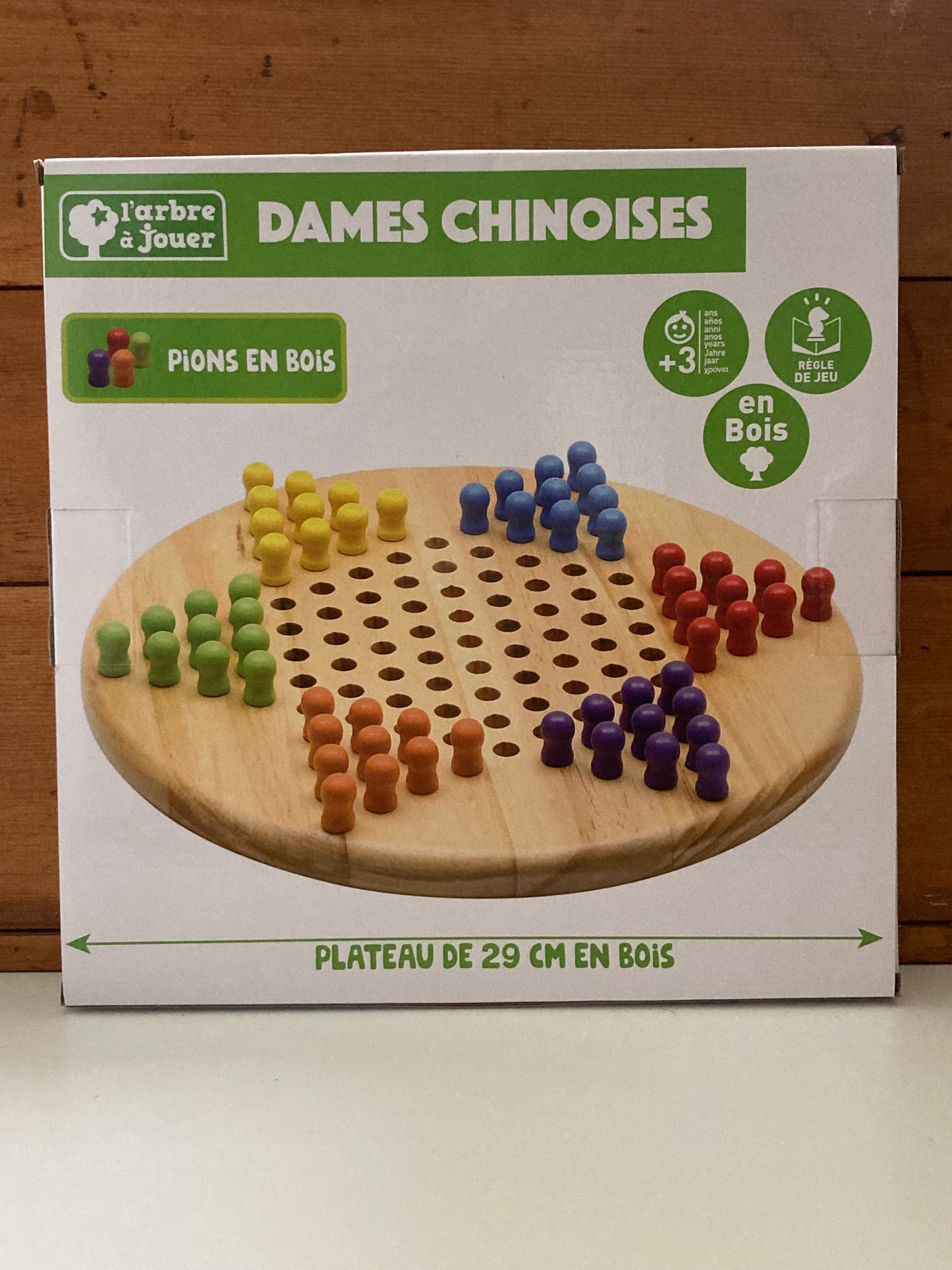 Wooden Board Game Set - CHINESE CHECKERS