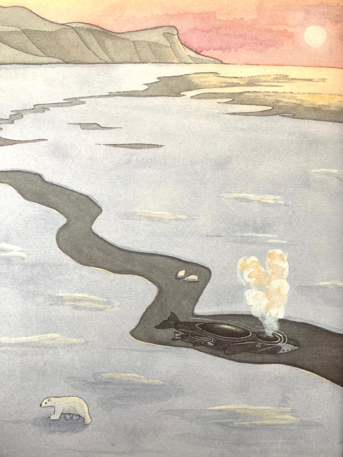 Educational Children's Picture Book - THE WHALE WHO SWAM THROUGH TIME