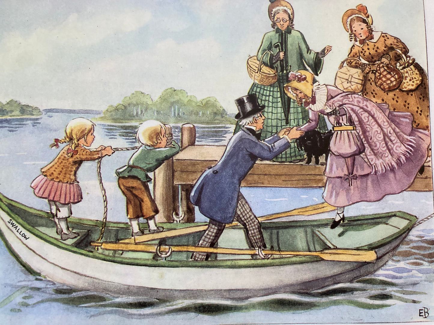 Children's Picture Book - UNCLE BLUE'S NEW BOAT
