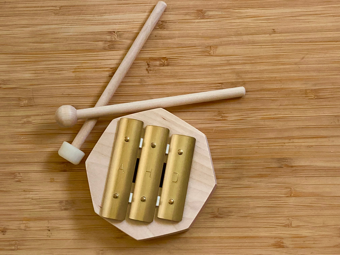 Instrument - 3 TONE GLOCKENSPIEL with Mallet Set