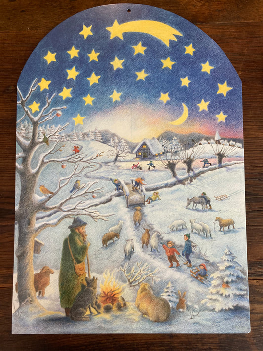 Advent Calendar - A WINTER SCENE