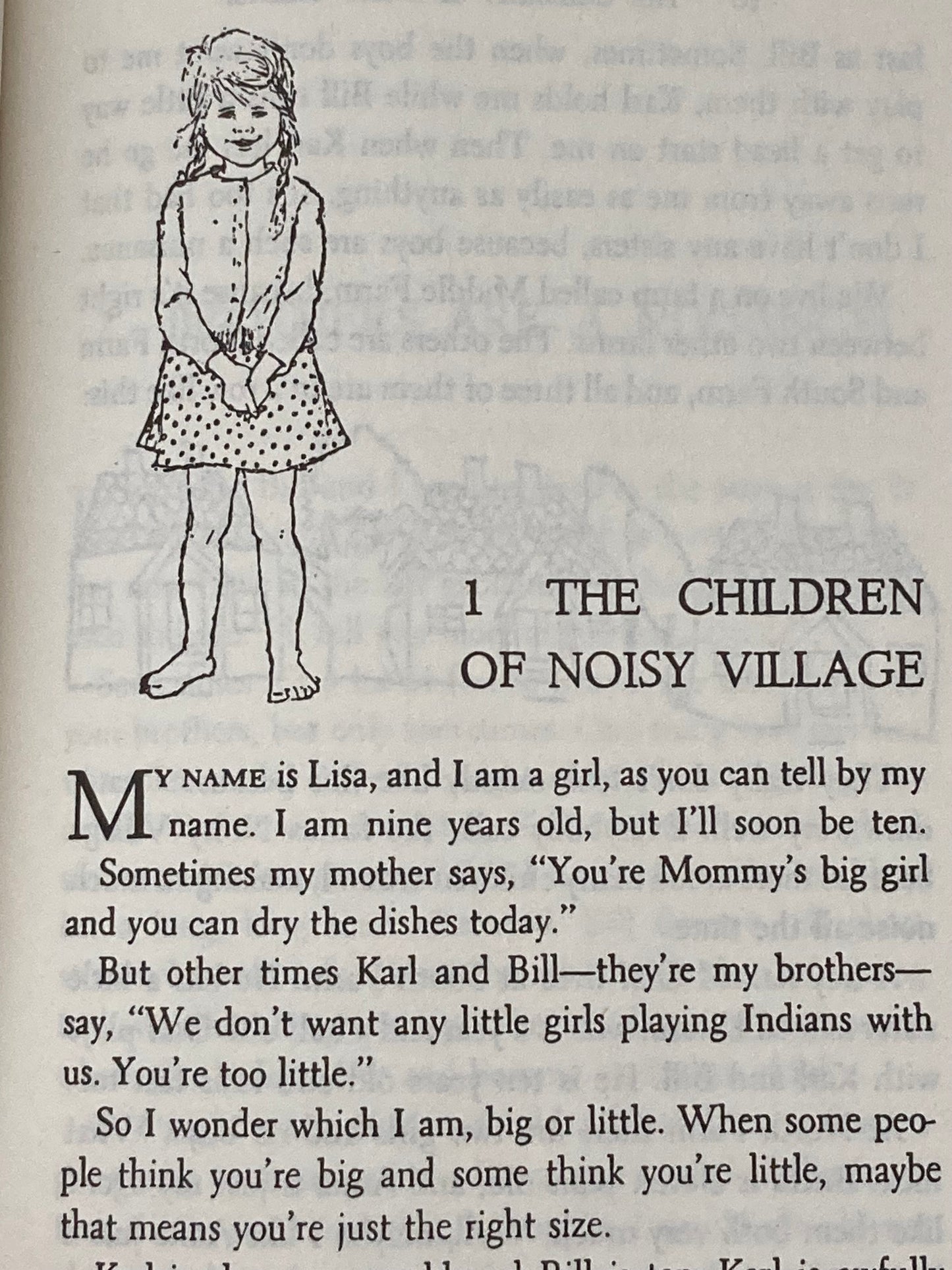 Chapter Book for Young Readers - THE CHILDREN OF NOISY VILLAGE