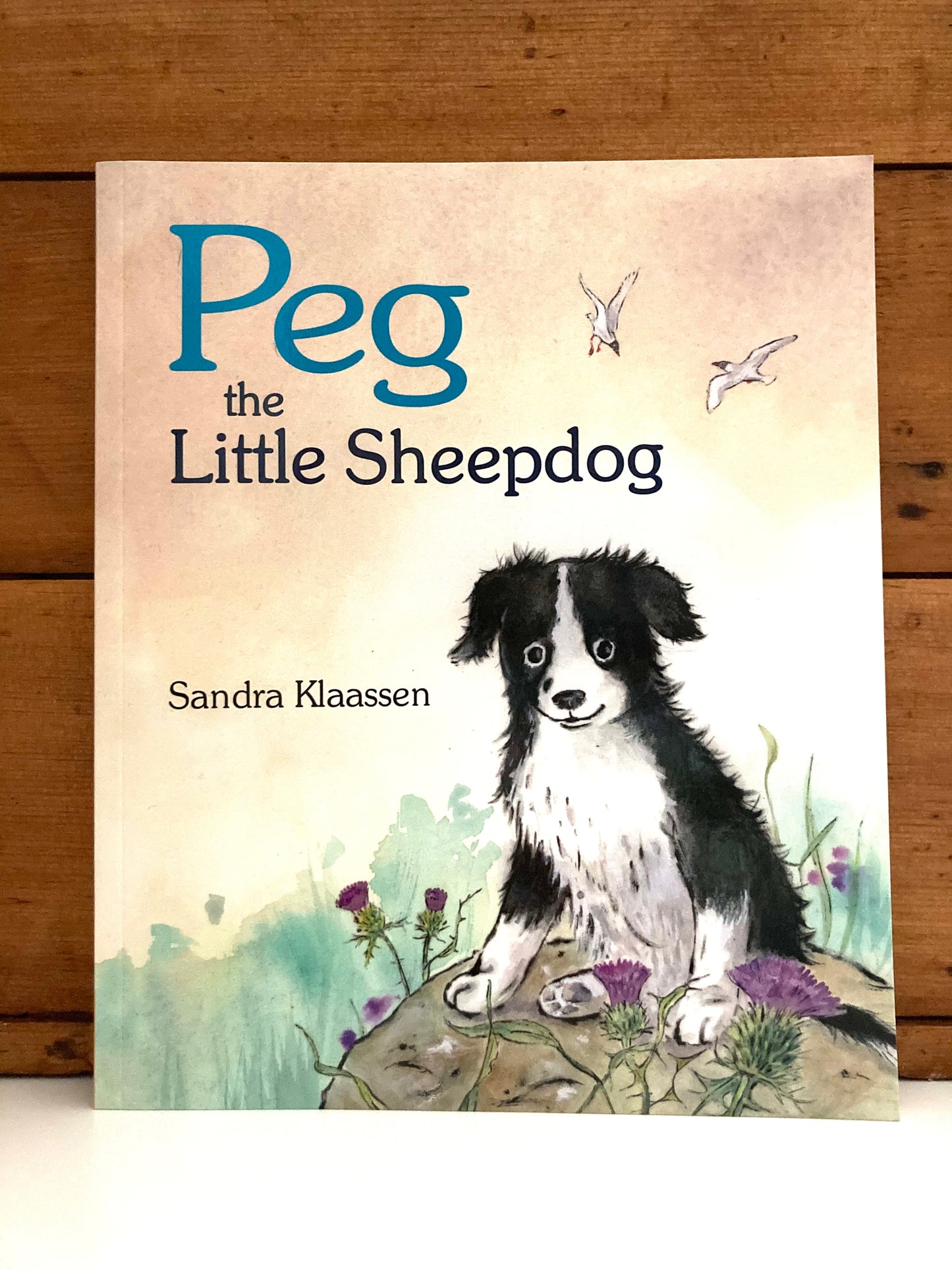 Livre d'images pour enfants - PEG, le PETIT CHIEN DE BERGER, ou UAN, le PETIT AGNEAU