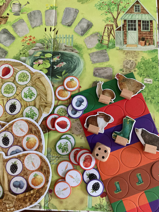 Coffret de jeu de société - PIQUE-NIQUE DANS LE JARDIN