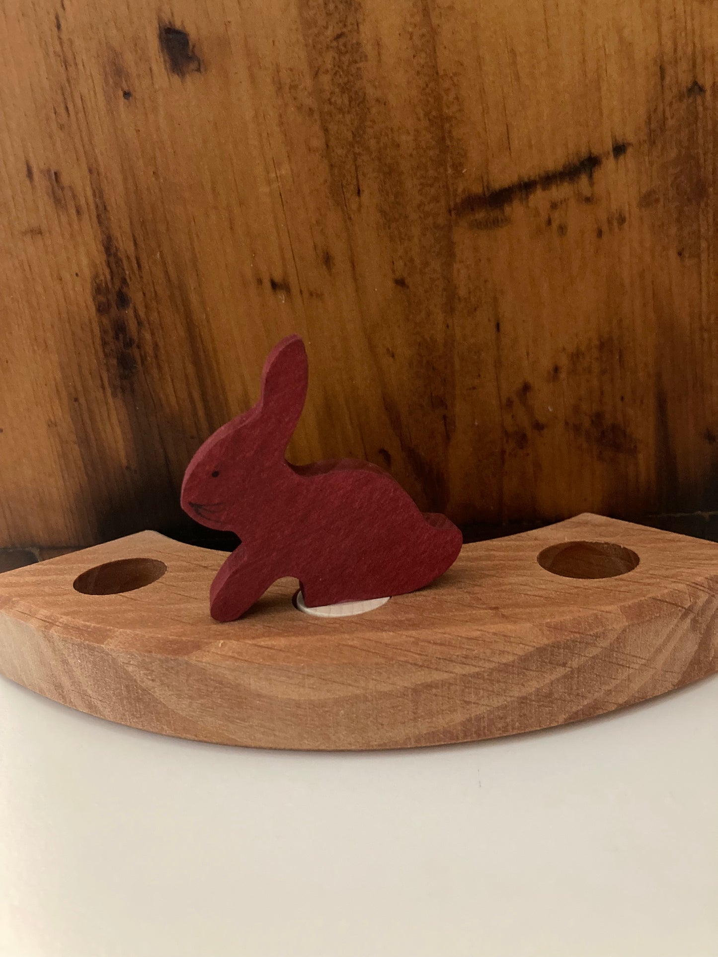 Déco en bois par Grimm's - RABBIT HOPPING