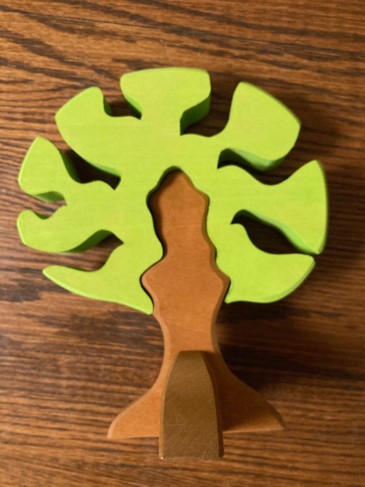 Wooden Dollhouse Play - BIRD TREE PUZZLE