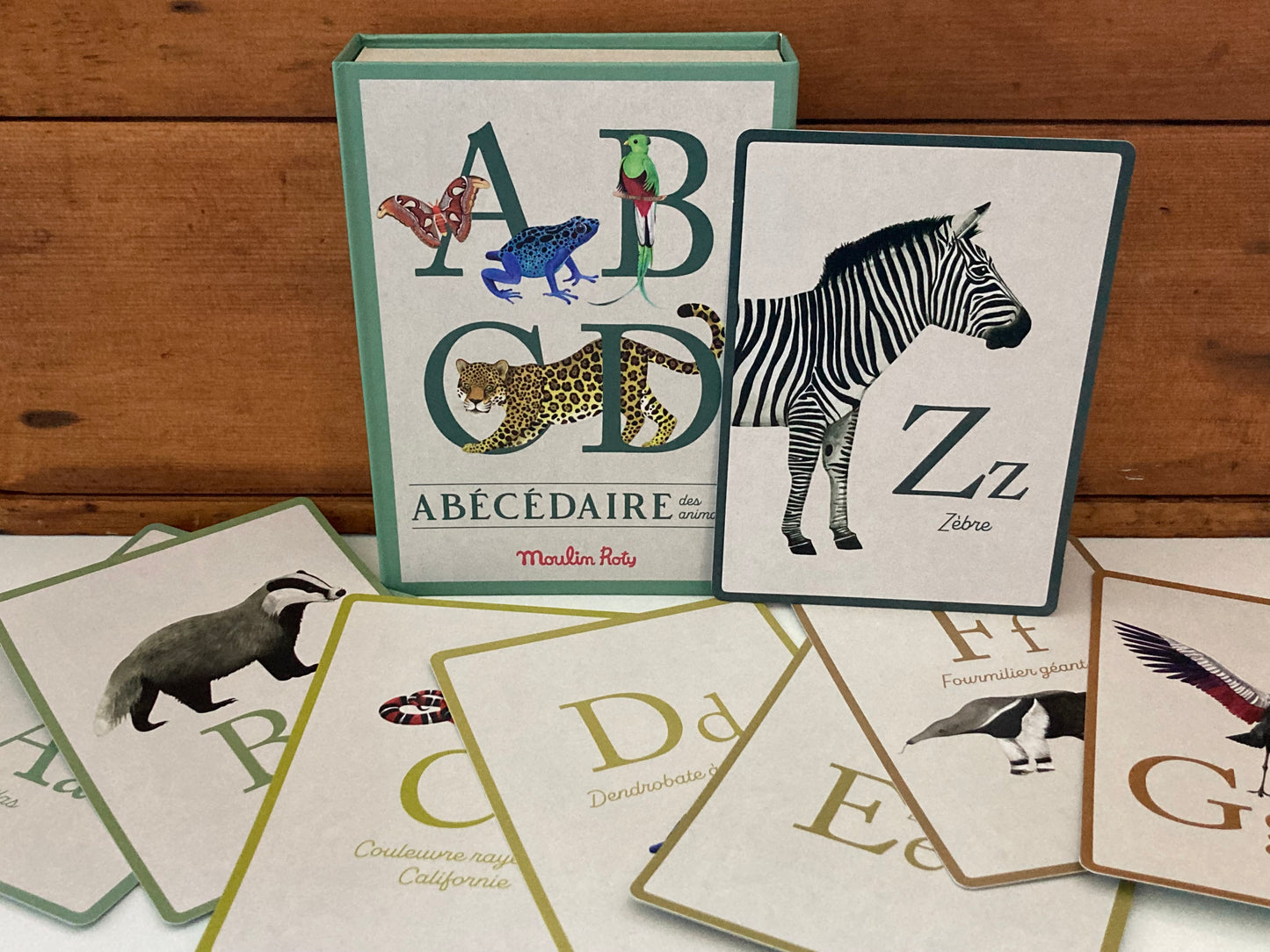 Educational Cards - ANIMAL ALPHABET ... in FRENCH!