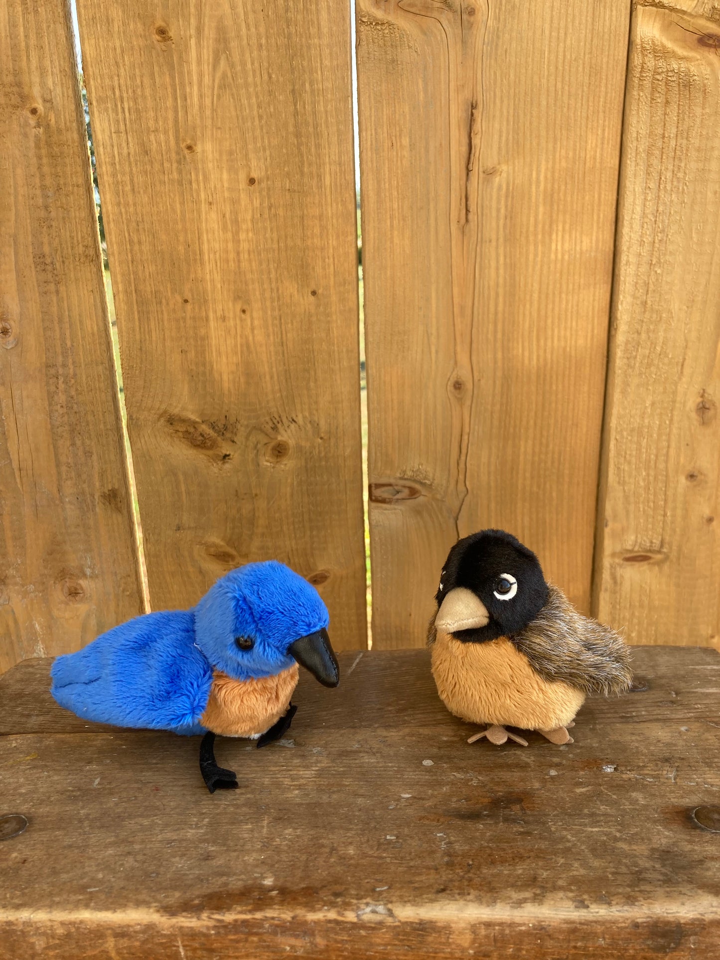 Soft Toy Finger Puppet - BLUEBIRD