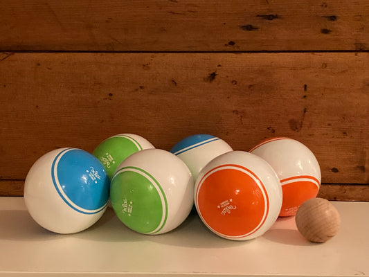 Wooden Outdoor Game Set - “JEU DE PÉTANQUE!”
