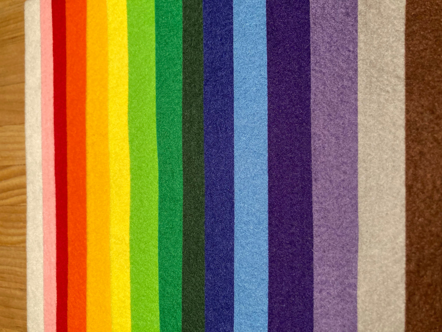 FELT WOOL SHEETS, 15 colours - Arts&Crafts