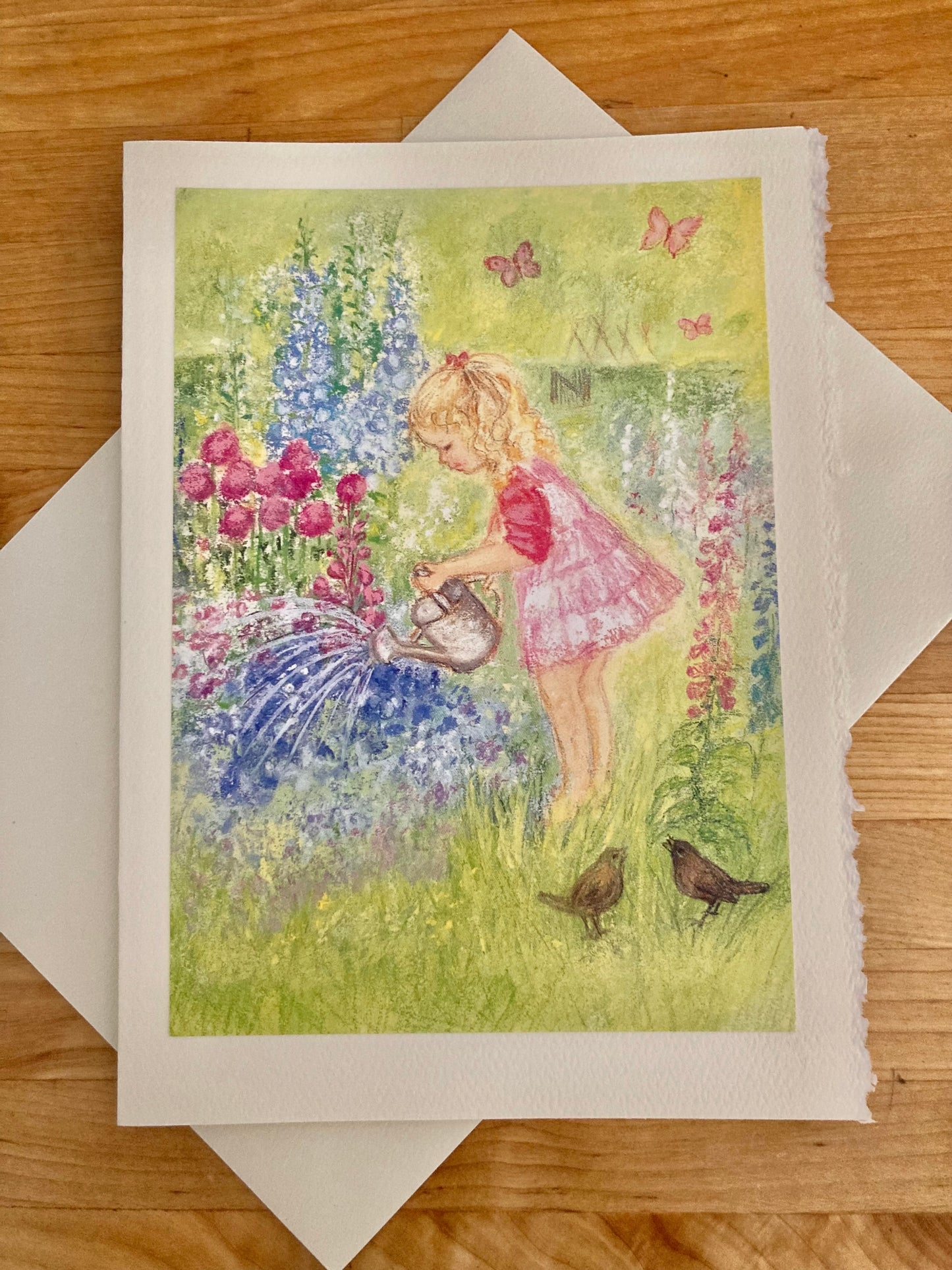 Greeting Cards/ Summer - THIRSTY FLOWERS