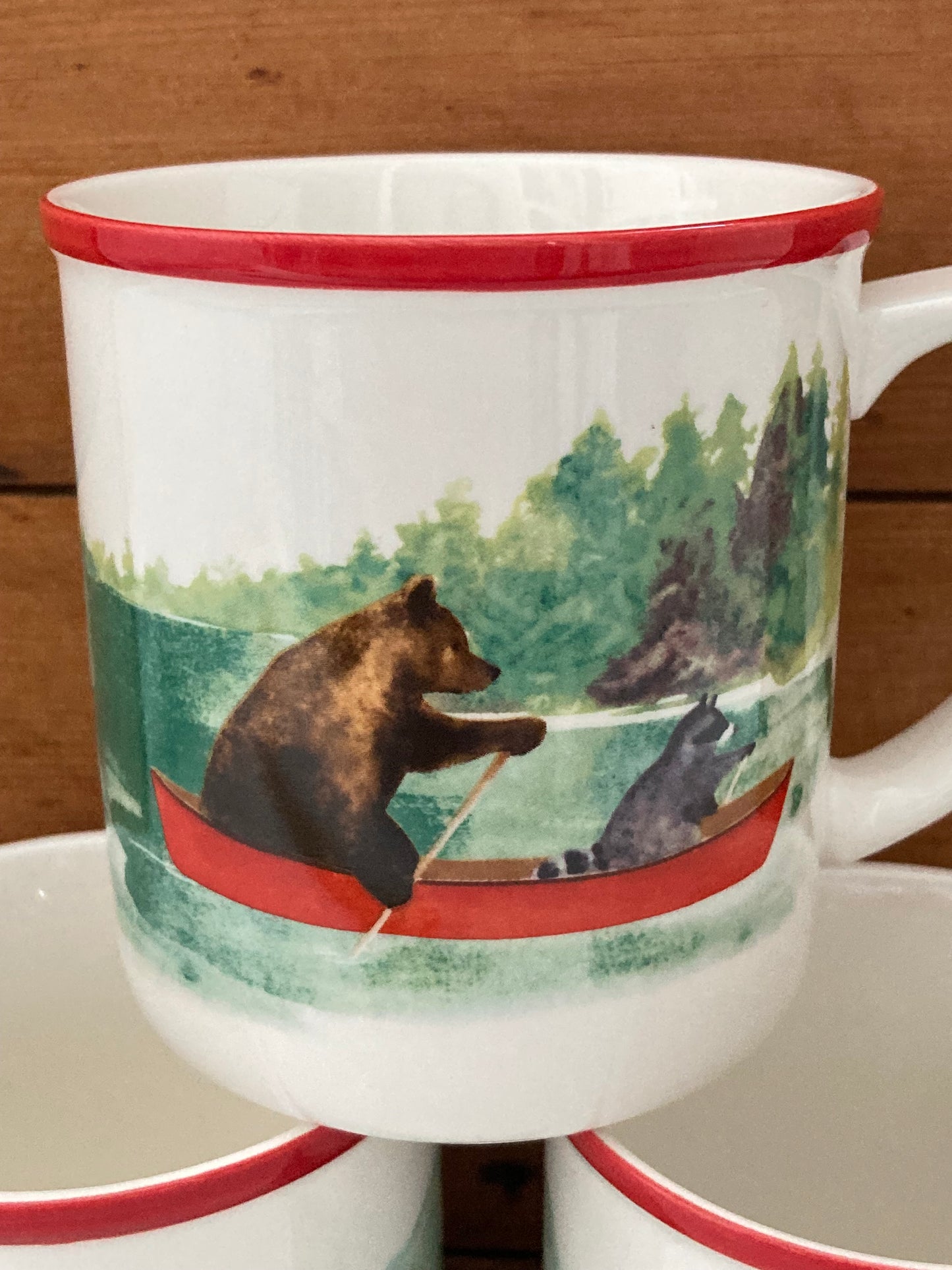 EcoHome - Ceramic MUG...Canoeing Wildlife Adventure!