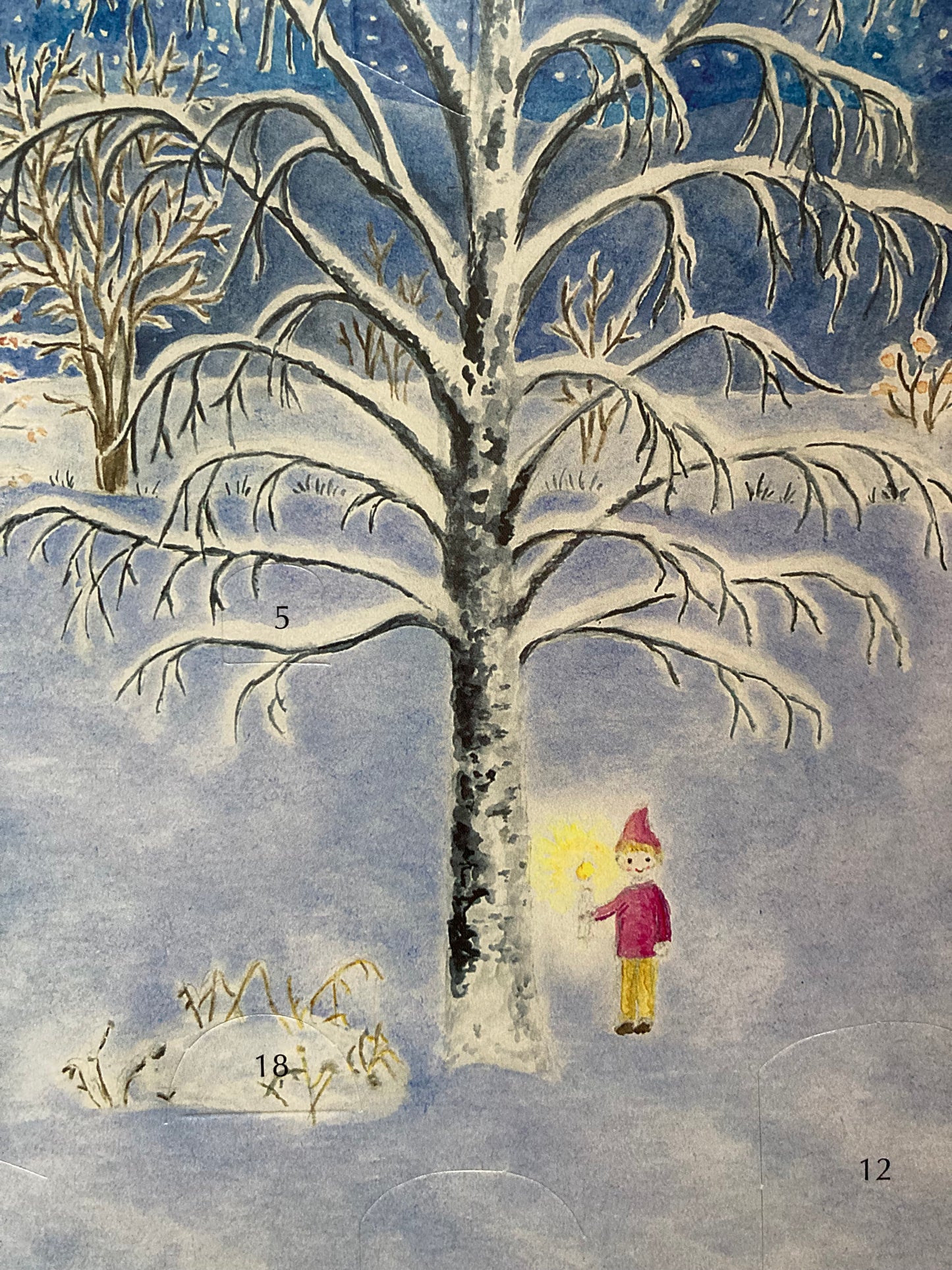 Advent Calendar - SLEEPING NATURE AT CHRISTMAS