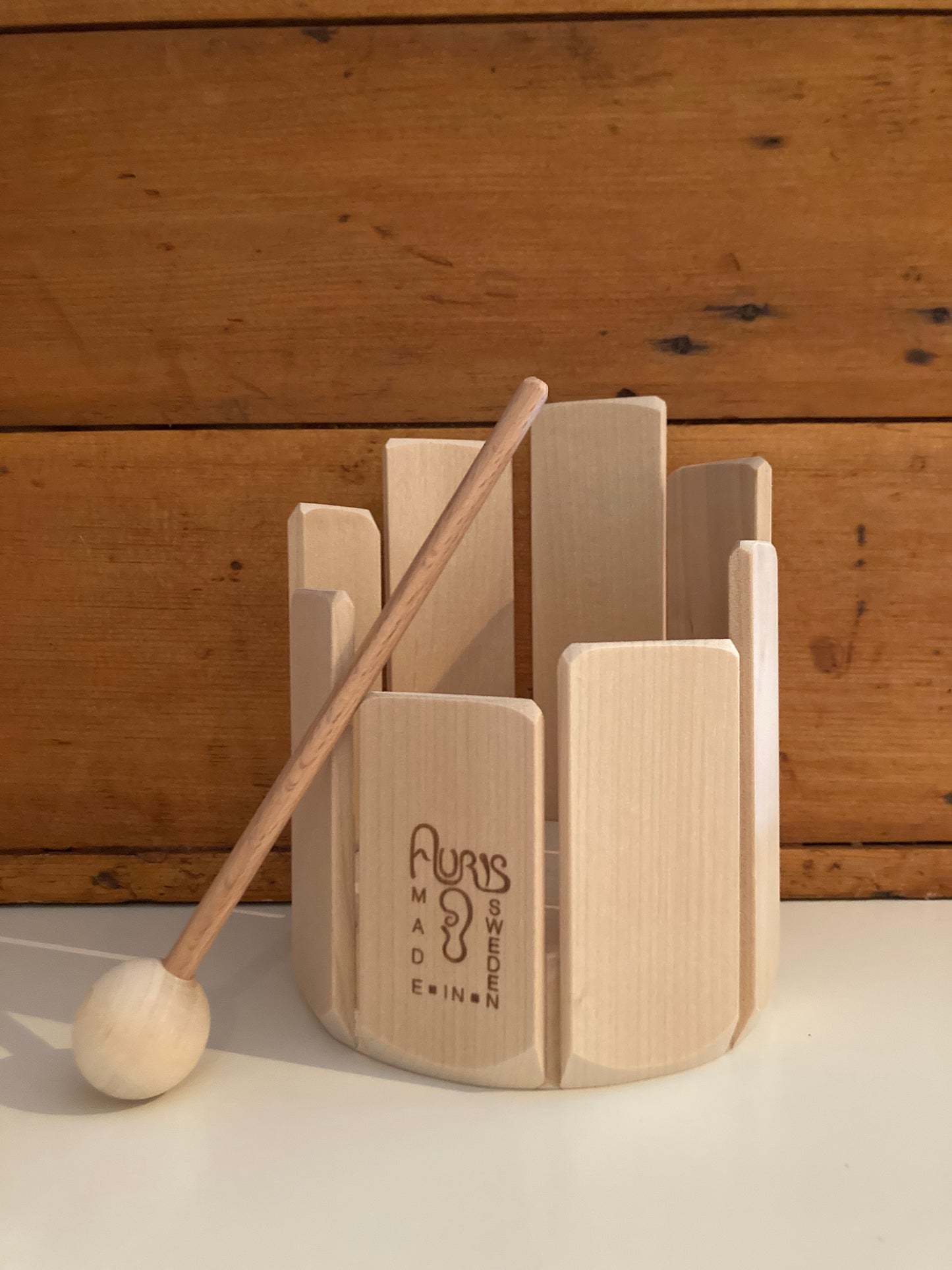Instrument - CHILD'S WOODEN STIR DRUM