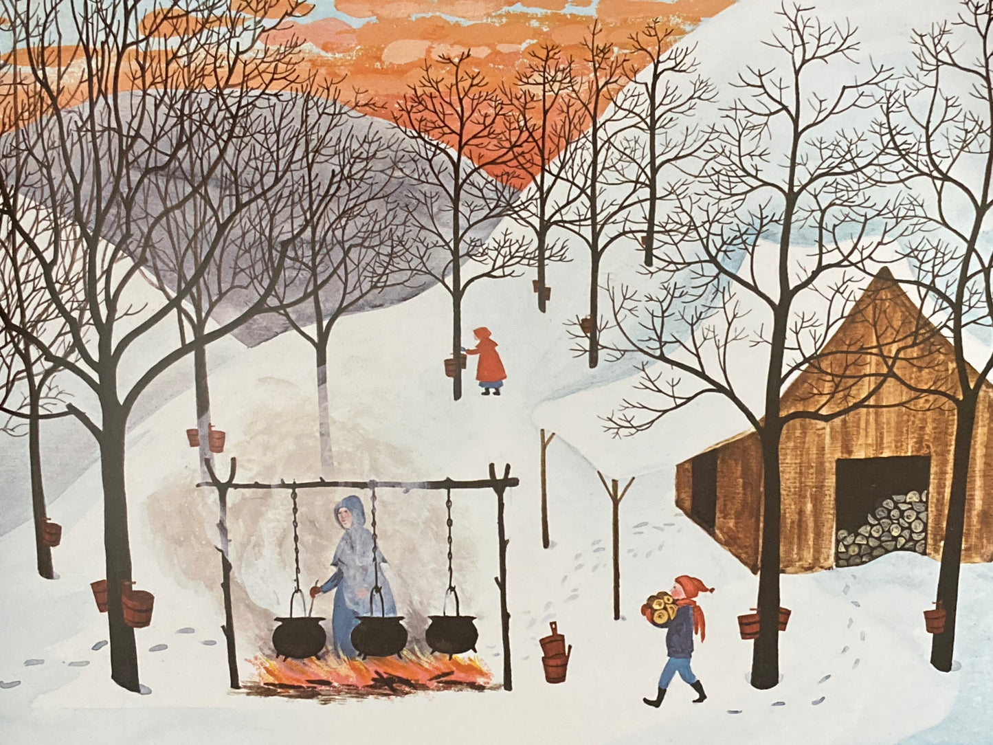 Children's Picture Book - OX CART MAN