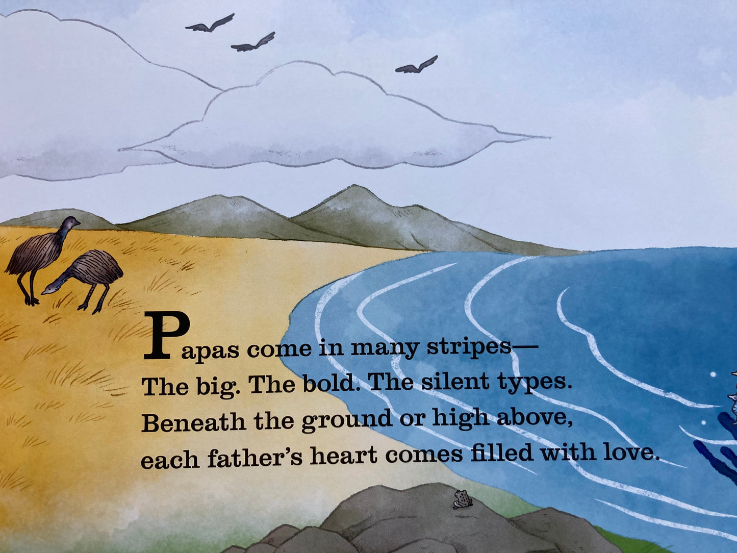 Livre d'images pour enfants - L'AMOUR D'UN PÈRE