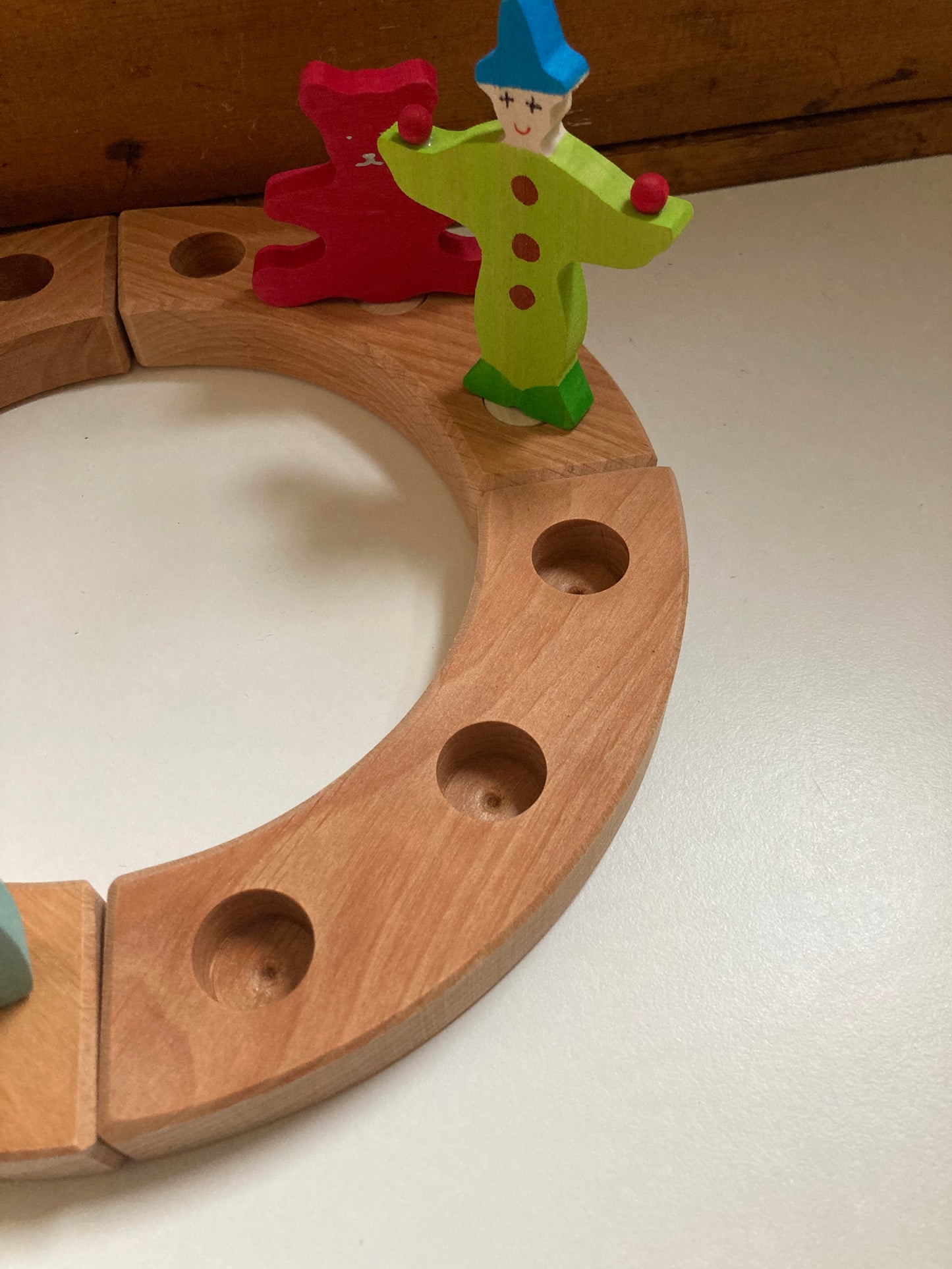 Déco en bois par Grimm's - BAGUE D'ANNIVERSAIRE, 4 pièces