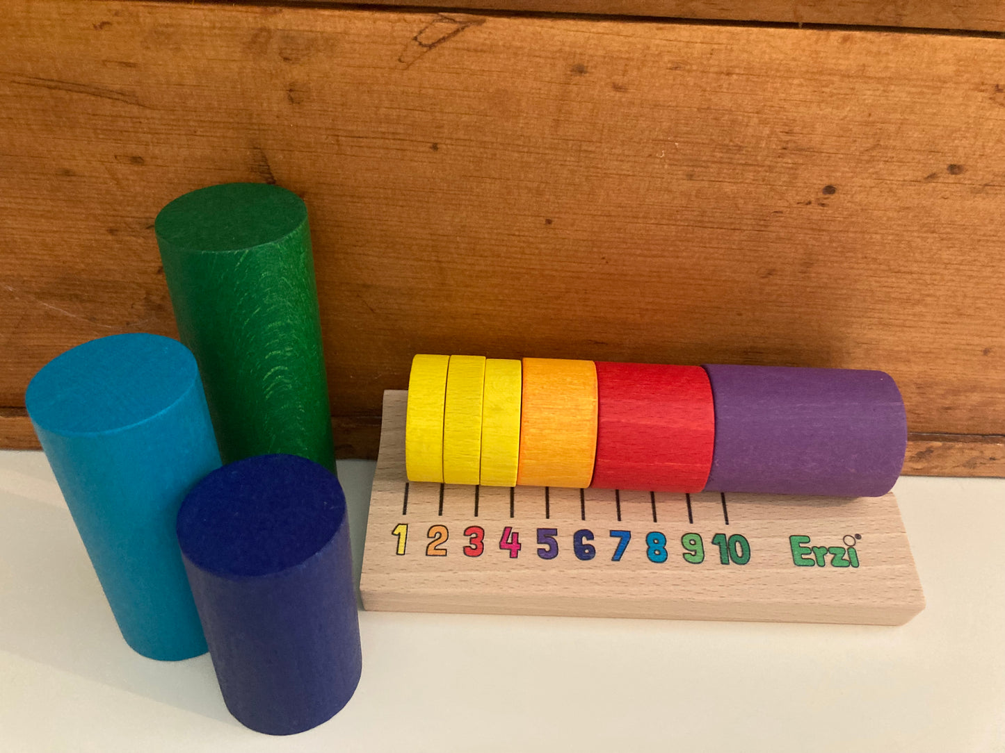 Educational Wooden Set - COUNTING UP TO TEN!
