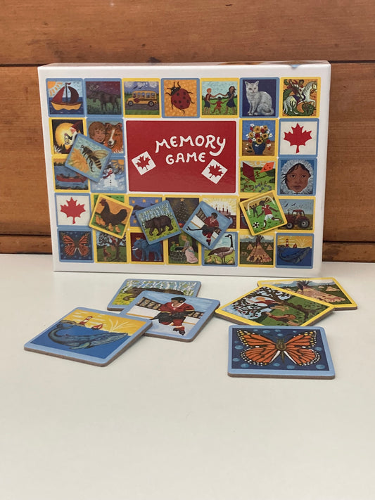 Family Memory Game - ALL ACROSS CANADA! (80 pieces)