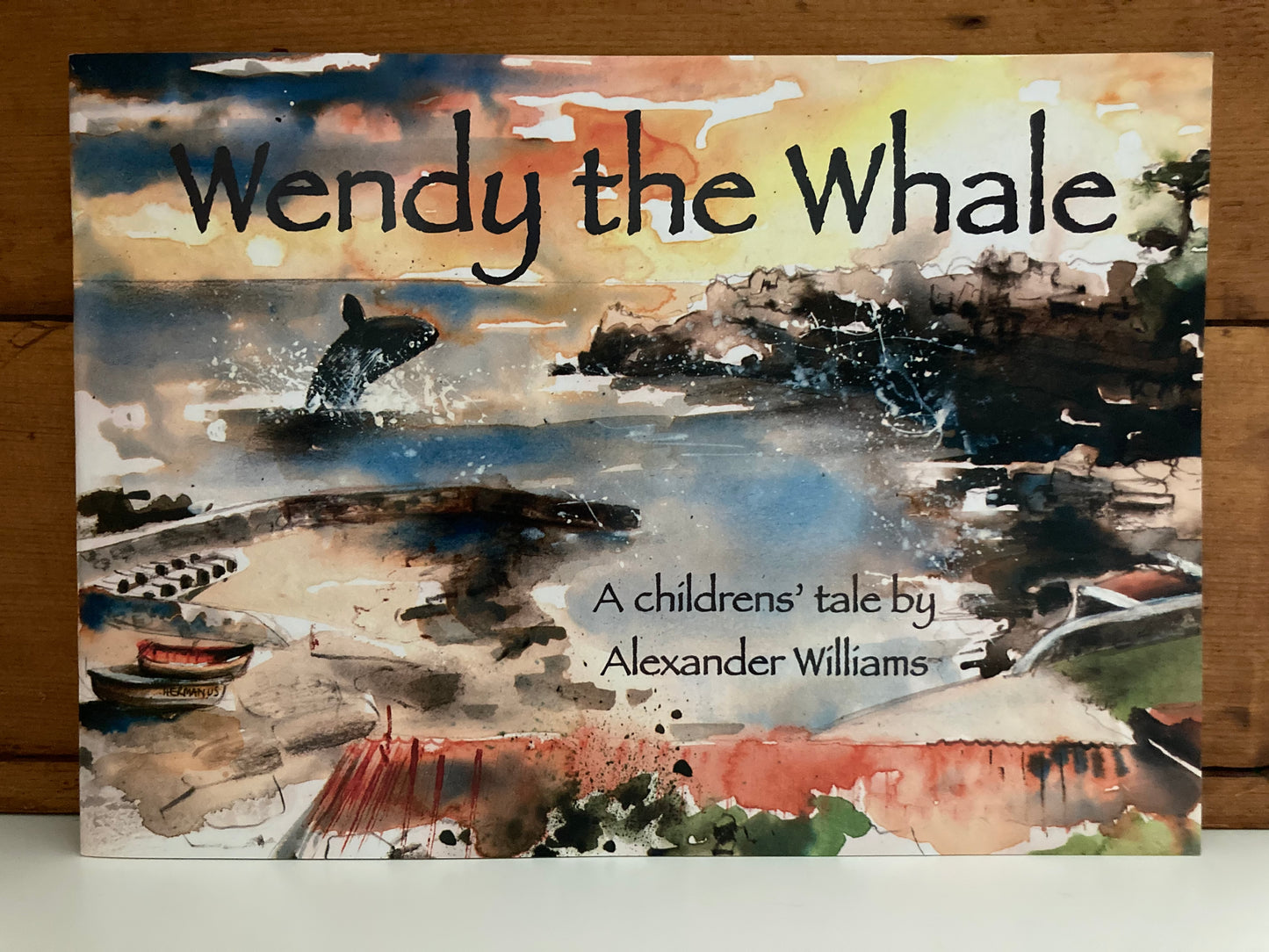 Livre d'images éducatif pour enfants - WENDY LA BALEINE