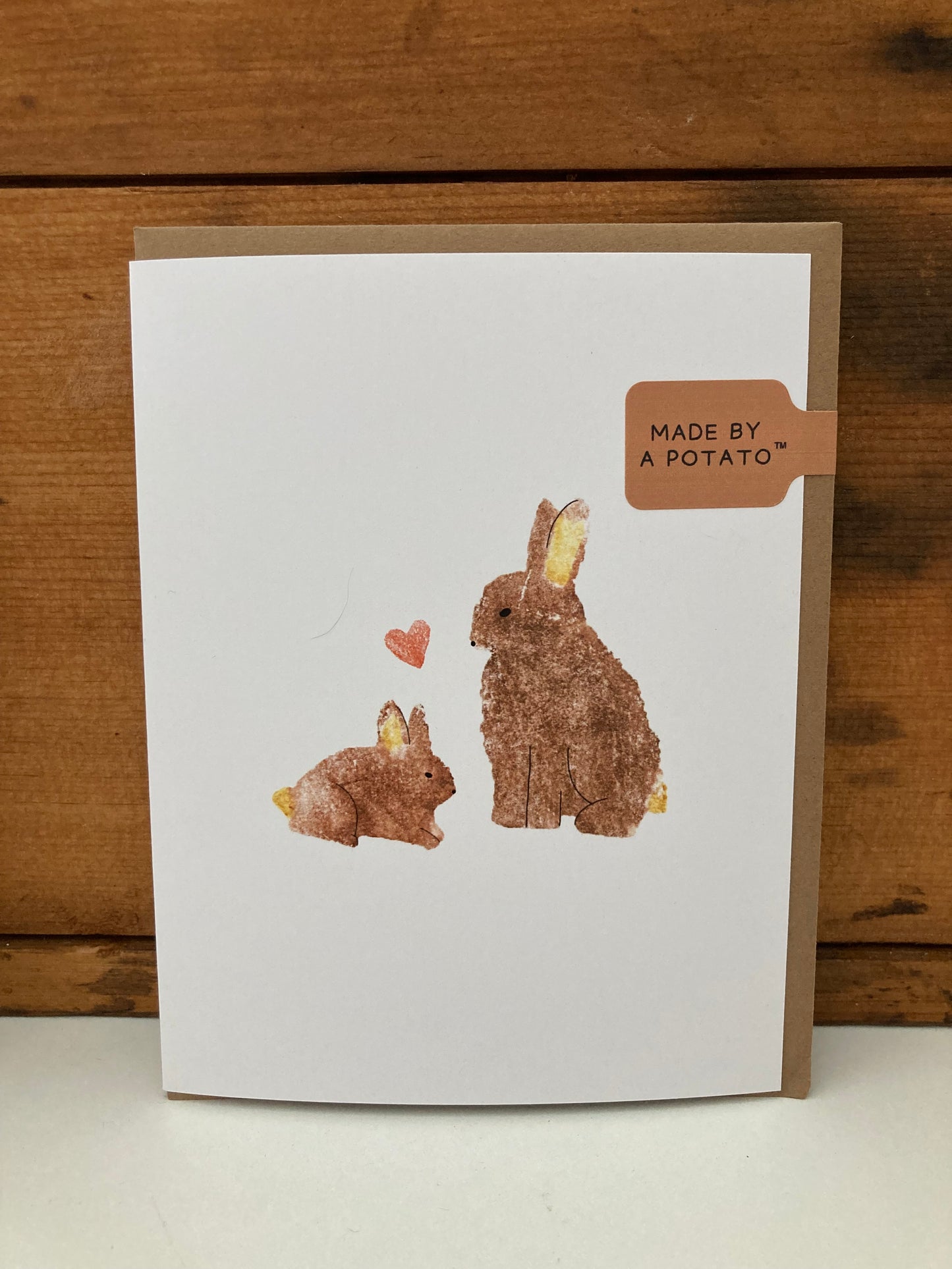 Greeting Cards - By a Potato BUNNY BABY LOVE
